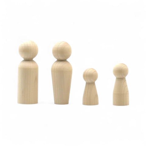 Деревянные куклы-колышки - Baltic Woodcrafts