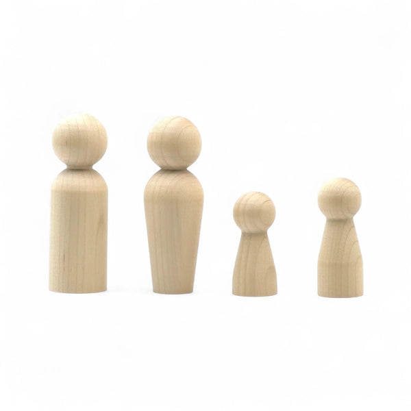 Деревянные куклы-колышки - Baltic Woodcrafts