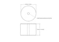 Cylinder CIL1-40-30B technical drawing measurements