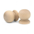 Крупный план: 42 мм wooden cabinet knob